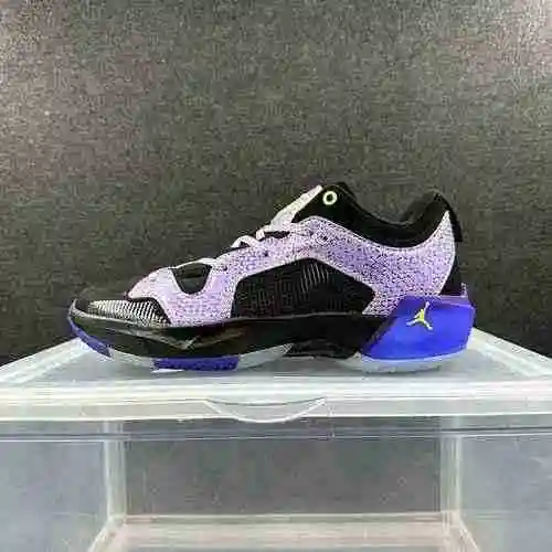 Patrón Serpiente Negro Morado 40-46