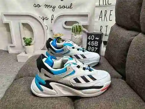 The 997D company grade adidas ALPHABOOST V1 Sustainable comfortable trend BOOST popcorn retro low to