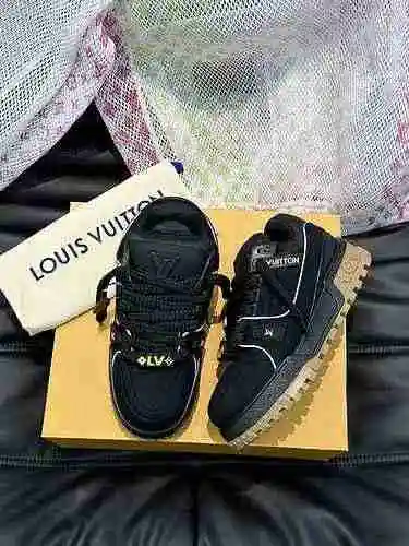 Zapato LV Hombre Código: 0724D00 Talla: 38-44 (45 personalizados sin devolución ni cambio)