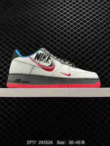 2 Nike Air Force Low Air Force One zapatilla casual de caña baja. El rendimiento de amortiguación su