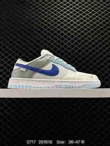 9 Nike SB Dunk Low Dunk Series Low Top Zapatos deportivos casuales para patineta hechos de cuero de 