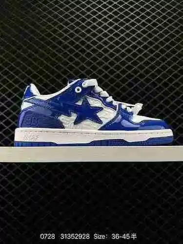 140 A Bath Ape, una marca de moda en Ura-Harajuku, Japón BAPE Sk8 Sta Low SK8 series de zapatos de s