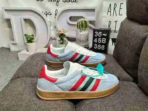 386D company grade true standard half size adlidas origins Gazelle Indoor casual wear resistant ligh
