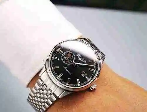 Reloj Longines para hombre combinado con movimiento mecánico original completamente automático Caja 