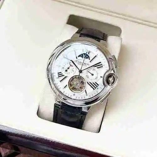 Reloj Cartier Reloj para hombre combinado con movimiento mecánico original completamente automático 