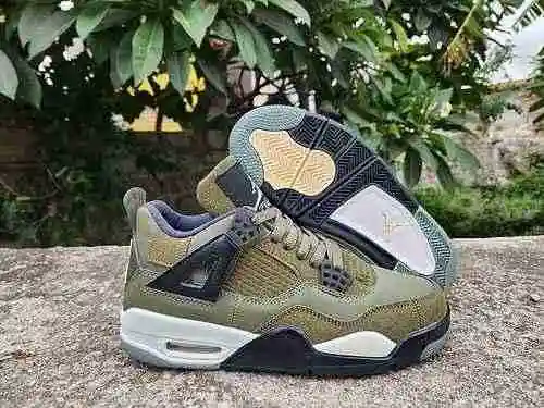 Air Jordan 4 Retro" Olive Canvas" Verde militar 40-47