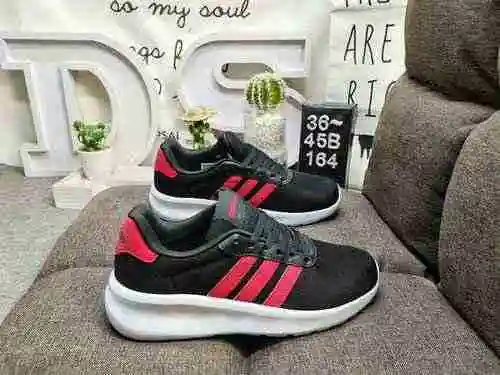 164D/Adidas CLOUDLOAM duramo8 NEO High quality genuine woven mesh breathable and comfortable casual 