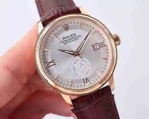 Reloj Rolex para hombre combinado con movimiento mecánico original completamente automático Caja de 
