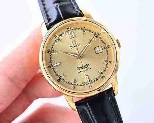 Reloj Omega para hombre combinado con movimiento mecánico original completamente automático Caja de 