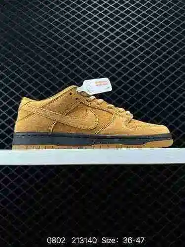 La versión de capa superior de trigo de 2 Nike SB Dunk Low Pro "Wheat Mocha" se niega a of
