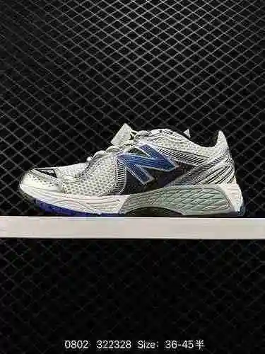 140 NB New Balance ML860 Series Vintage Dad Style Casual Sports Jogging # Con panel de cuero Parte s