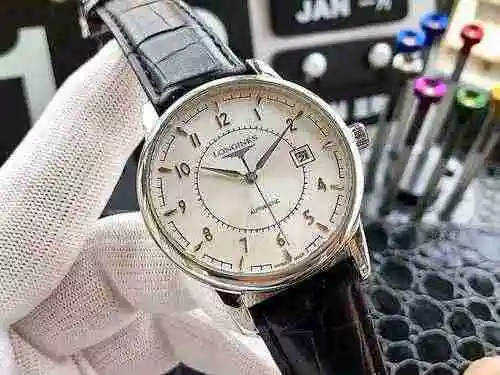 Reloj Longines para hombre combinado con movimiento mecánico original completamente automático Caja 