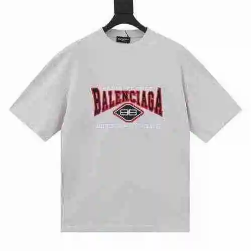 Blcg Embroidered Double B Buckle Short Sleeve T-shirt