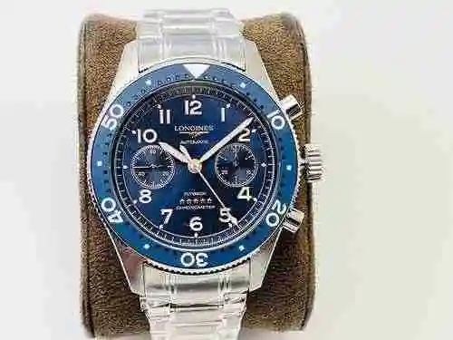 Reloj Longines para hombre con movimiento mecánico original totalmente automático, caja de acero de 