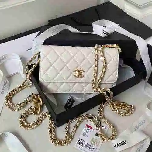 CH Chanel Chain Bag adopta cuero original importado de alto nivel y una versión de réplica de alta g