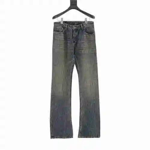 BLCG FALL 23 FITTING ROOM LOOK BOOK BLUE WASH ORANGE YELLOW FLATTED JEANS