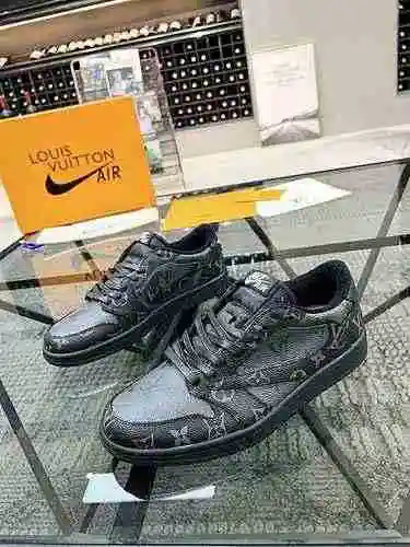 Marca LV Co * Código de calzado para hombre: 0328B60 Tamaño: 38-45 (45 se puede personalizar)