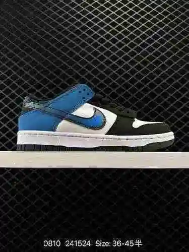 2 NK Dunk Low "Industrial Blue" Zapatos deportivos informales de caña baja en azul blanco 