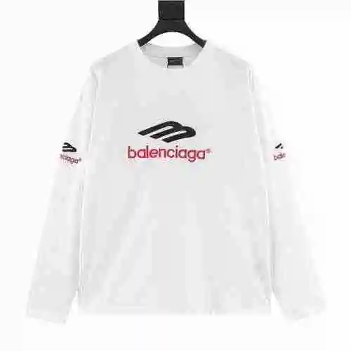 BLCG Double Hook Logo Embroidered Long Sleeve T-shirt