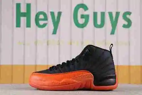 Air Jordan 12 WMNS "Naranja Brillante" Arte. No.: FD9101-081 Jordan 12 Alto Naranja Brilla
