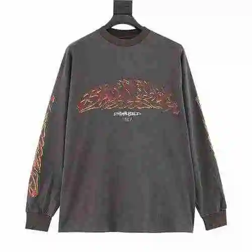 BLCG 24ss Capsule Series Flame Long Sleeve T-shirt