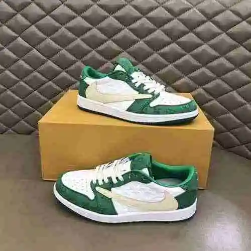 Marca LV Co * Código de calzado para hombre: 0328B60 Tamaño: 38-45 (45 se puede personalizar)