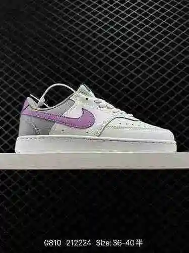 2 NIKE COURT VISION LOW Zapatillas deportivas informales, versátiles, transpirables y de caña baja L
