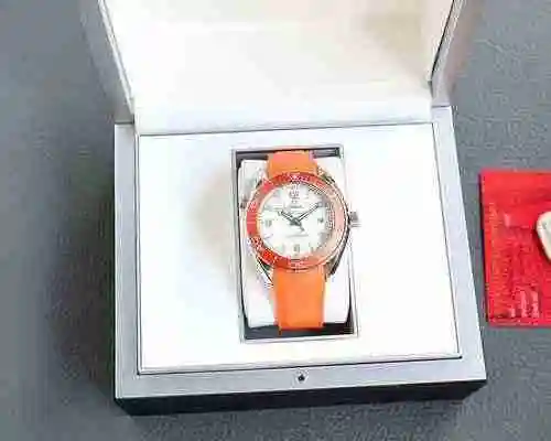 Reloj Omega para hombre combinado con movimiento mecánico original completamente automático Caja de 