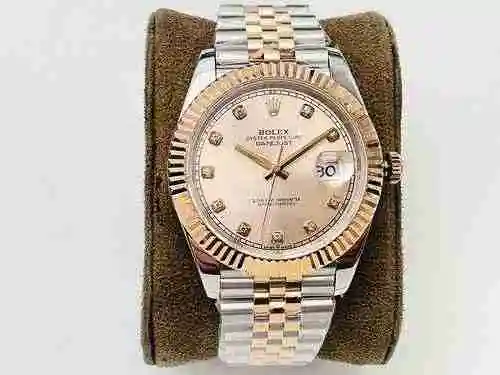Reloj Rolex para hombre combinado con movimiento mecánico original completamente automático Caja de 