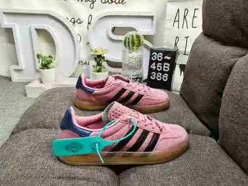 386D company grade true standard half size adlidas origins Gazelle Indoor casual wear resistant ligh