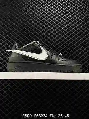 2 AMBUSH x Air Force Low SP Ambush Series Air Force Co con la marca "Leather White Black Hook&q