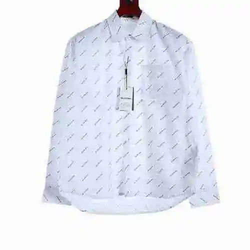 Full screen bullet screen small letter long sleeved shirt