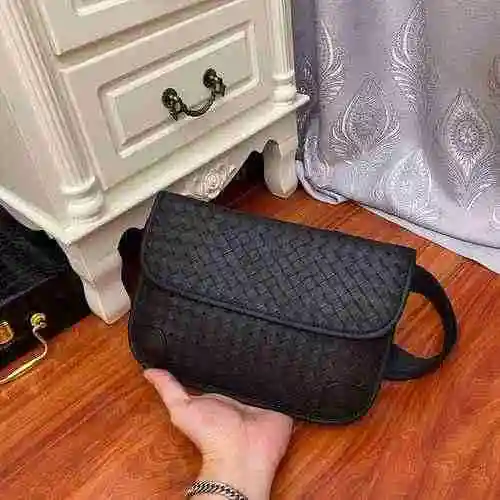 Bolso de pecho para hombre BV hecho de material de lona importado, bolsa de regalo de entrega de alt