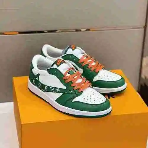 Marca LV Co * Código de calzado para hombre: 0328B60 Tamaño: 38-45 (45 se puede personalizar)