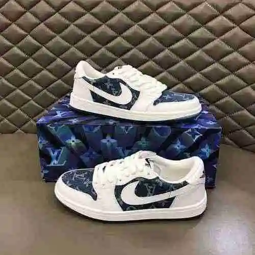 Marca LV Co * Código de calzado para hombre: 0328B50 Tamaño: 38-45 (45 se puede personalizar)