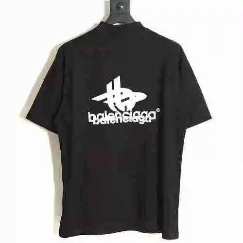 Balenciaga Camiseta Manga Corta Balenciaga 23SS Overlap Letter