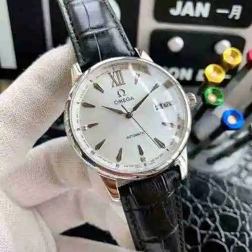 Reloj Omega para hombre combinado con movimiento mecánico original completamente automático Caja de 