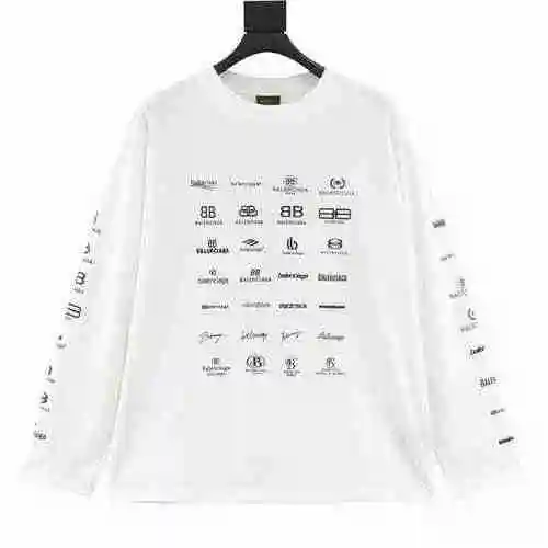 BLCG printed with classic logo on long sleeved T-shirt
