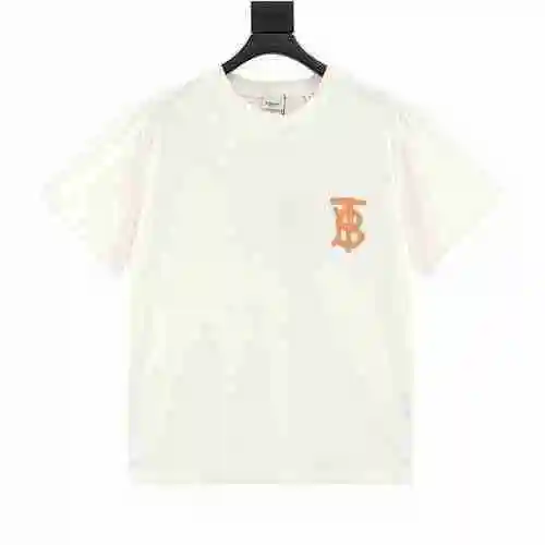 Camiseta de manga corta con logo estampado TB Graffiti en marrón claro BBR