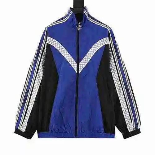 1V 23SS Presbyopic Nylon Klein Blue Set Long Sleeve Zipper Coat