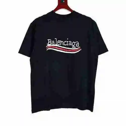 Camiseta de manga corta con estampado de graffiti azul morado cola delantera y trasera