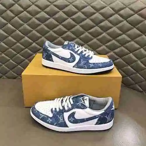 Marca LV Co * Código de calzado para hombre: 0328B60 Tamaño: 38-45 (45 se puede personalizar)