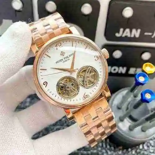 Reloj Patek Philippe para hombre combinado con movimiento mecánico original completamente automático