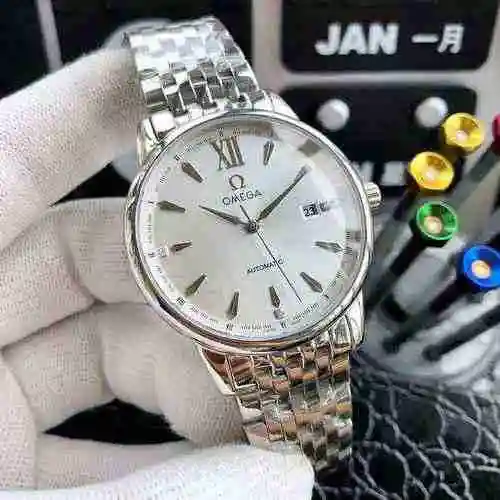 Reloj Omega para hombre combinado con movimiento mecánico original completamente automático Caja de 