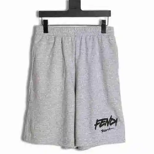 Fendi 23SS embroidered letter shorts