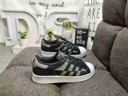 599DAdidas Three Leaf Grass Originals Superstar Shell Head Classic Versatile Casual Sports Board Sho