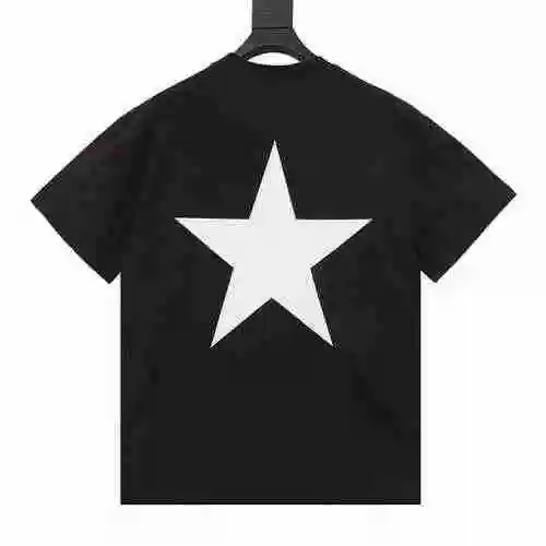 FOG FEAR OFGOD Double Thread ESSENTIALS Limited Star Print Short Sleeve T-shirt