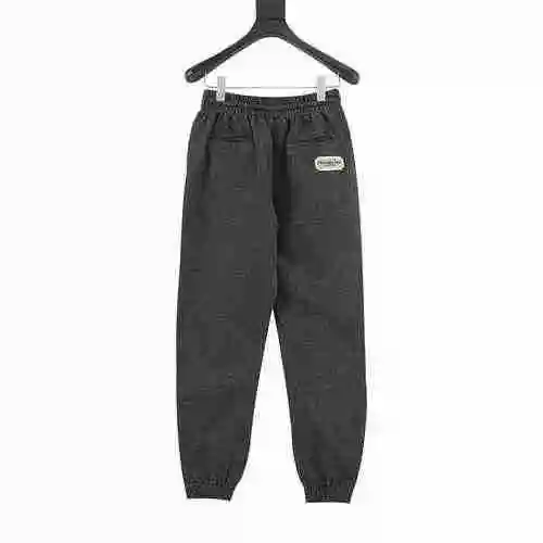 CD Xiaodi Dark Grey Terry Cotton Unisex Casual Sports Pants