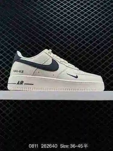 2 zapatillas informales, versátiles y de caña baja Nike Air Force Low Air Force One de nivel empresa