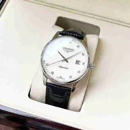 Reloj Longines para hombre combinado con movimiento mecánico original completamente automático Caja 
